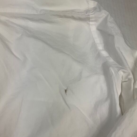 Chloe Cotton Embroidered Button Down Shirt White Long Sleeve Top Size 46 14 US - Picture 11 of 11